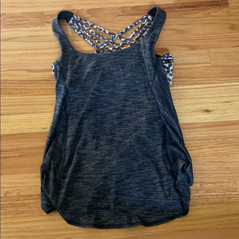 Lululemon tank with built in sports bra